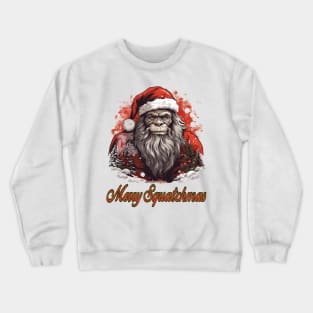 Merry Squatchmas Crewneck Sweatshirt